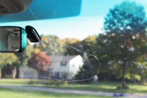 cracked windshield